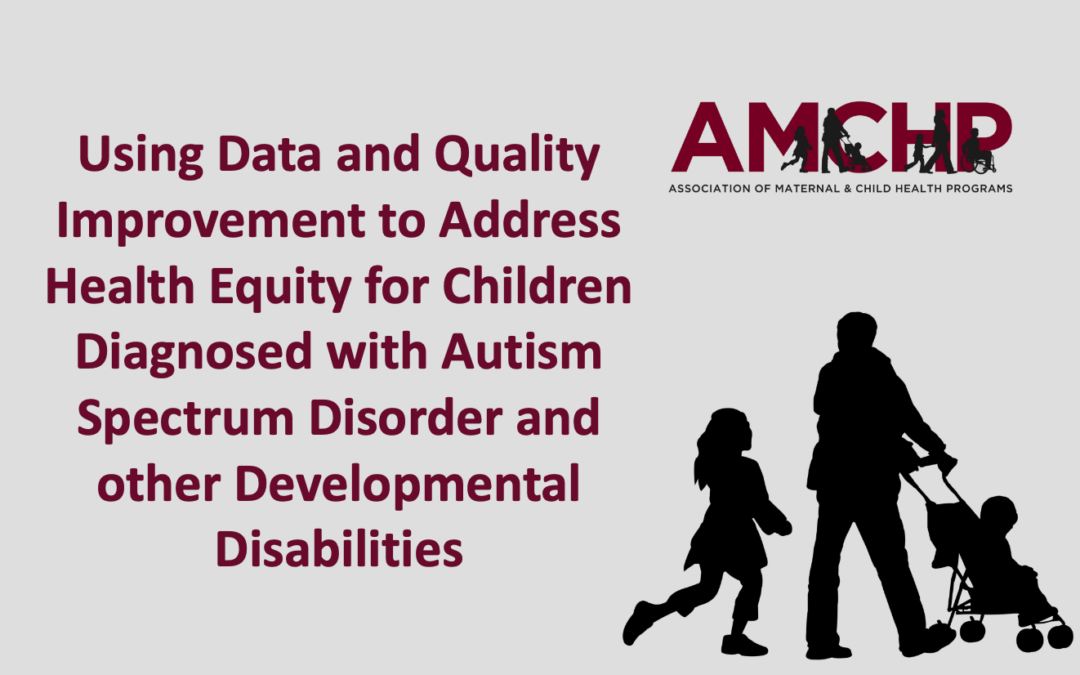 Using Data and Quality Improvement to Address Health Equity for Children with Autism Spectrum Disorder and other Developmental Disabilities (CityMatCH presentation)